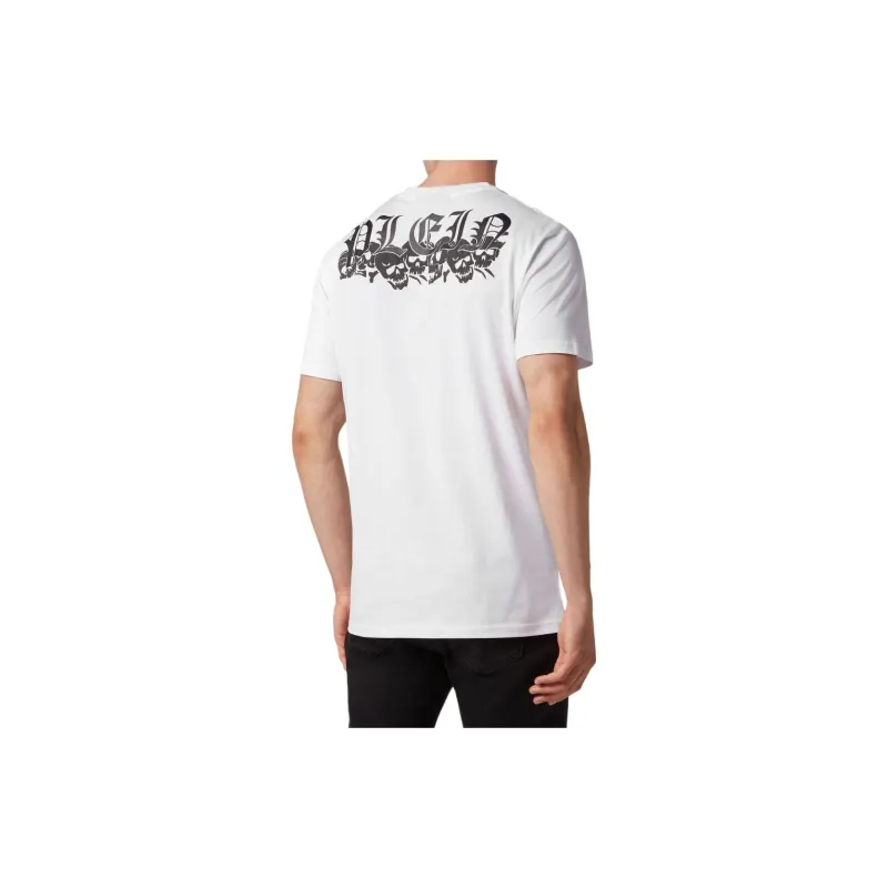 PHILIPP PLEIN Logo print Cotton T shirt-2