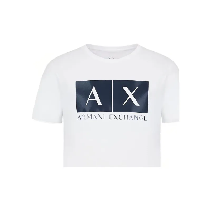ARMANI EXCHANGE T Shirts Men White-3
