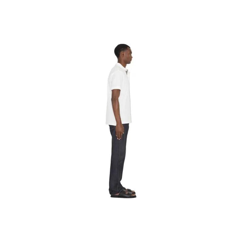 Burberry Monogram Motif Cotton Pique Polo-2