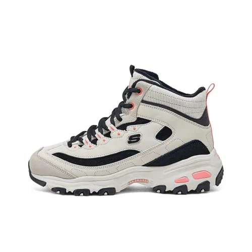 Skechers Slip Resistant Warm High Top Chunky Sneakers Women's White