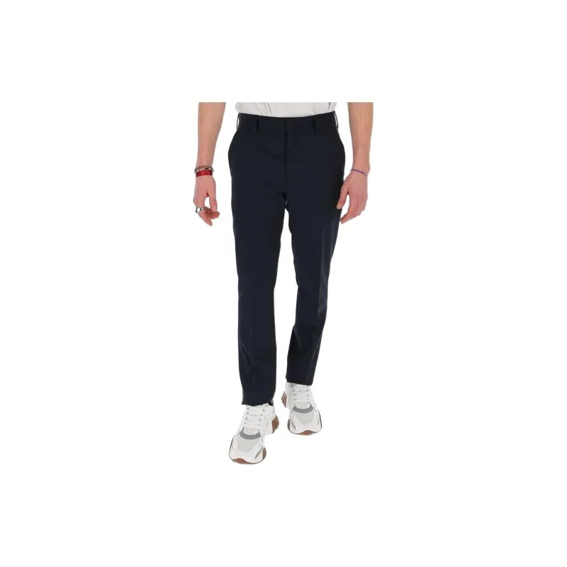 FENDI Casual Pants Men Dark Blue-2