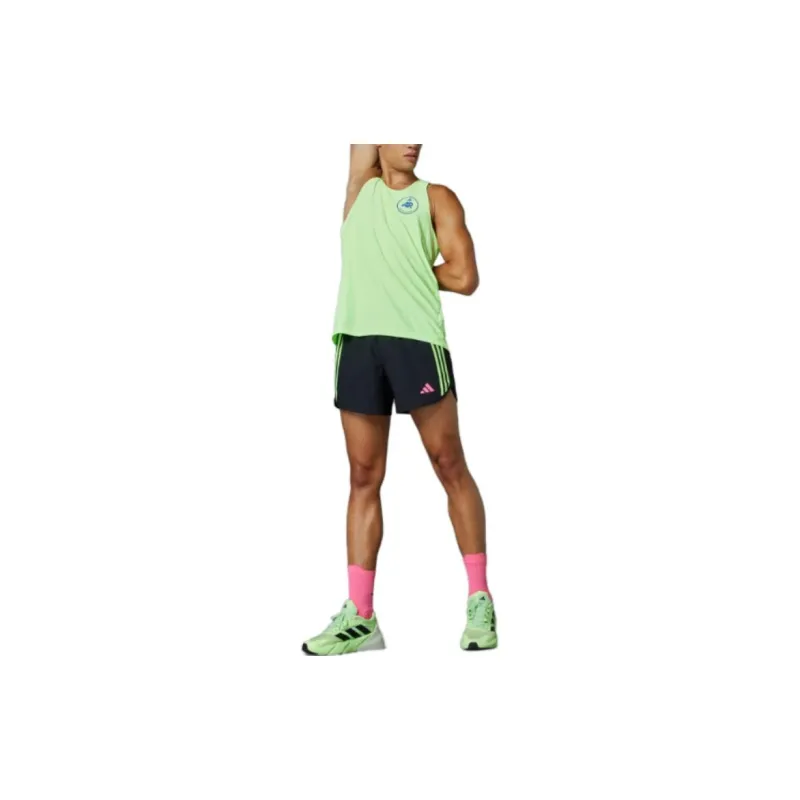 Adidas Free Shipping With AdiClub Own The Run 3 Stripes Shorts-5