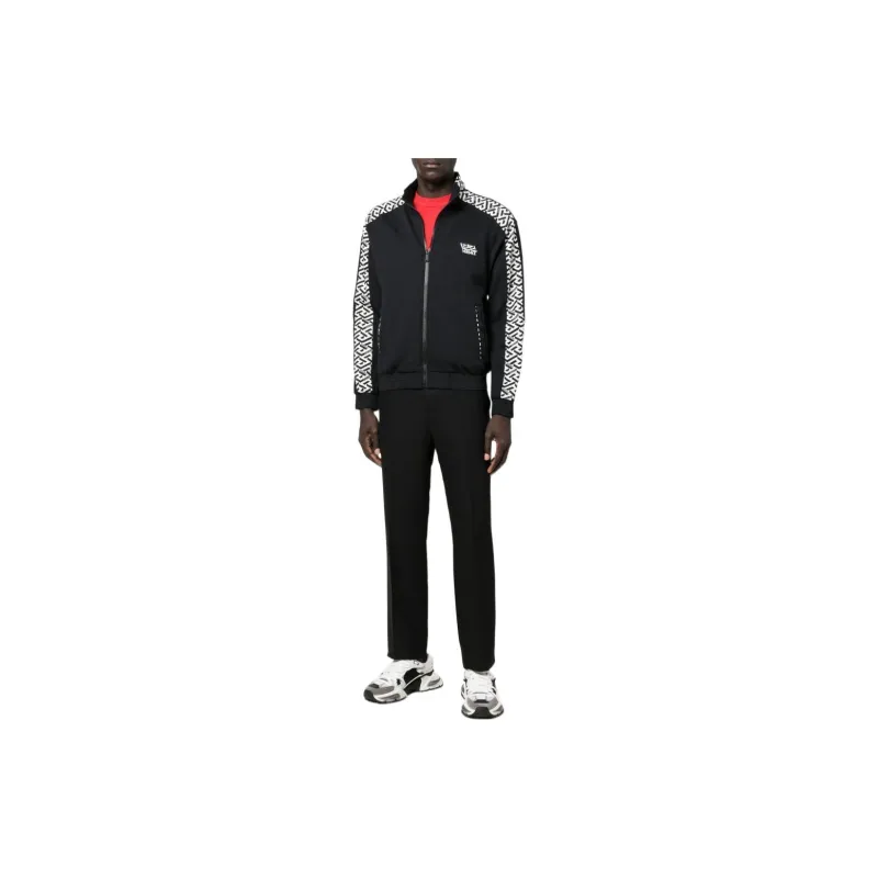 VERSACE FW22 Jackets Coats Men's Black-1