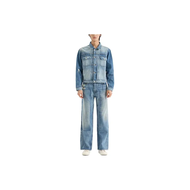 FRAME SS24 Denim Jacket Men's Blue-2