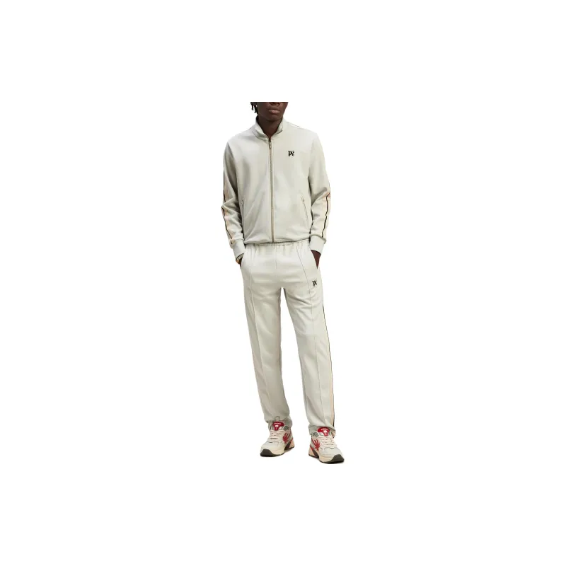 PALM ANGELS Monogram Embroidered Zipped Jacket-4