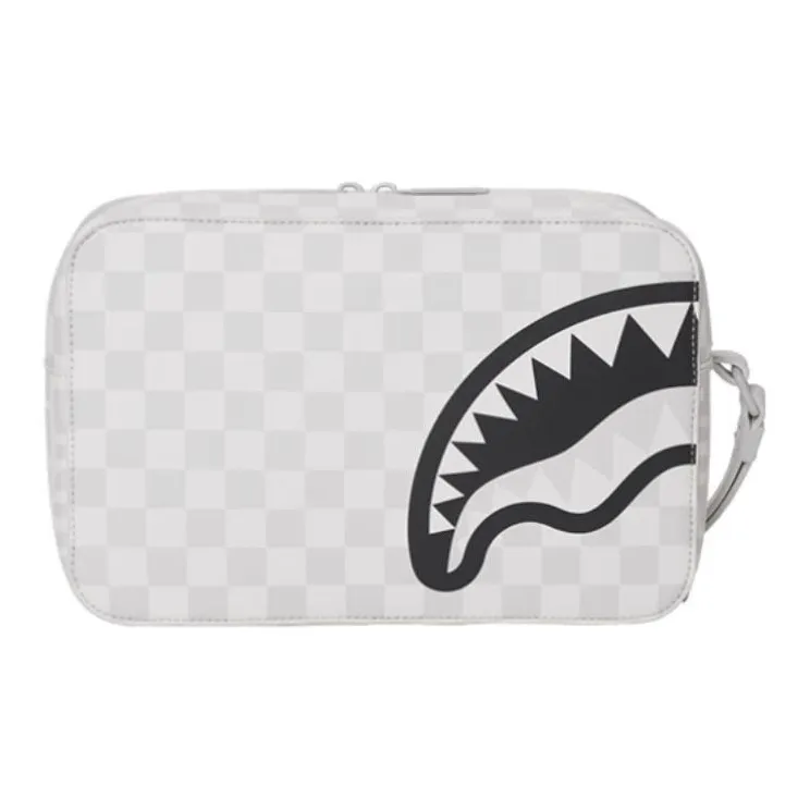 SPRAYGROUND PVC Clutch Medium Size Women's Raw White-2