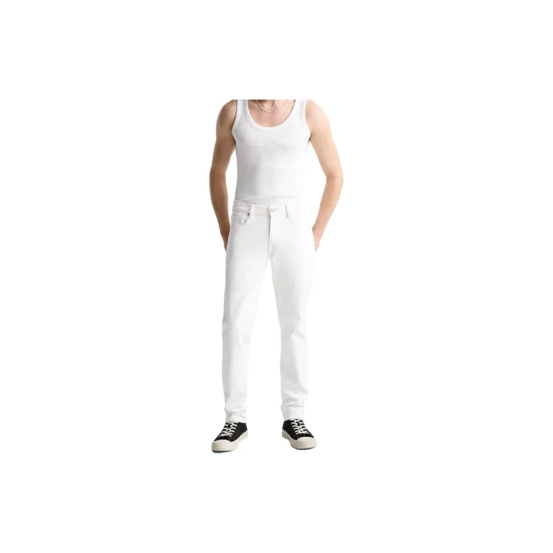 ZARA Jeans Men White-2