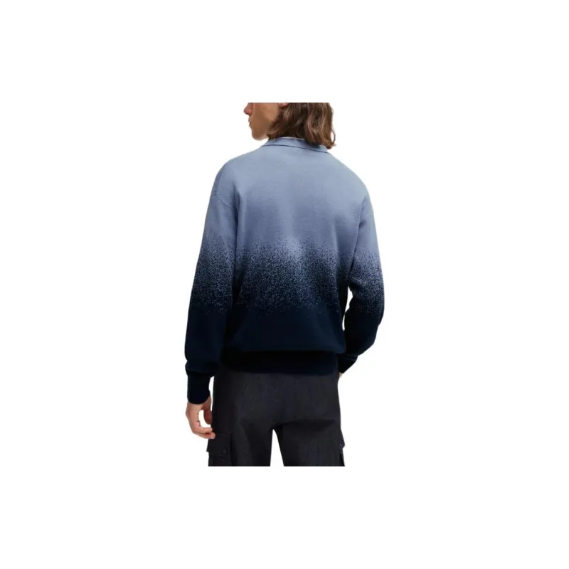 HUGO BOSS Gradient Jacquard Sweatshirt-2
