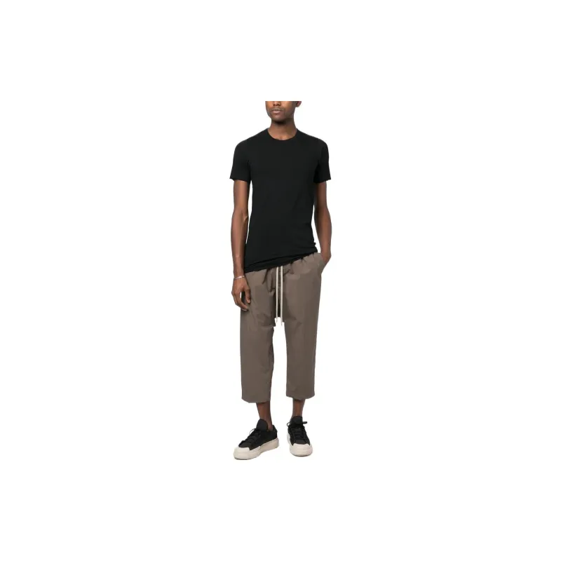 RICK OWENS Basic Organic Cotton T shirt-1