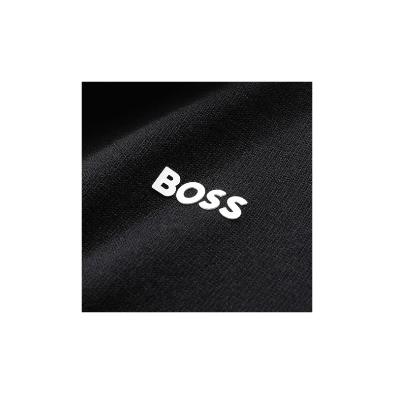 HUGO BOSS Logo print High neck Jumper-8
