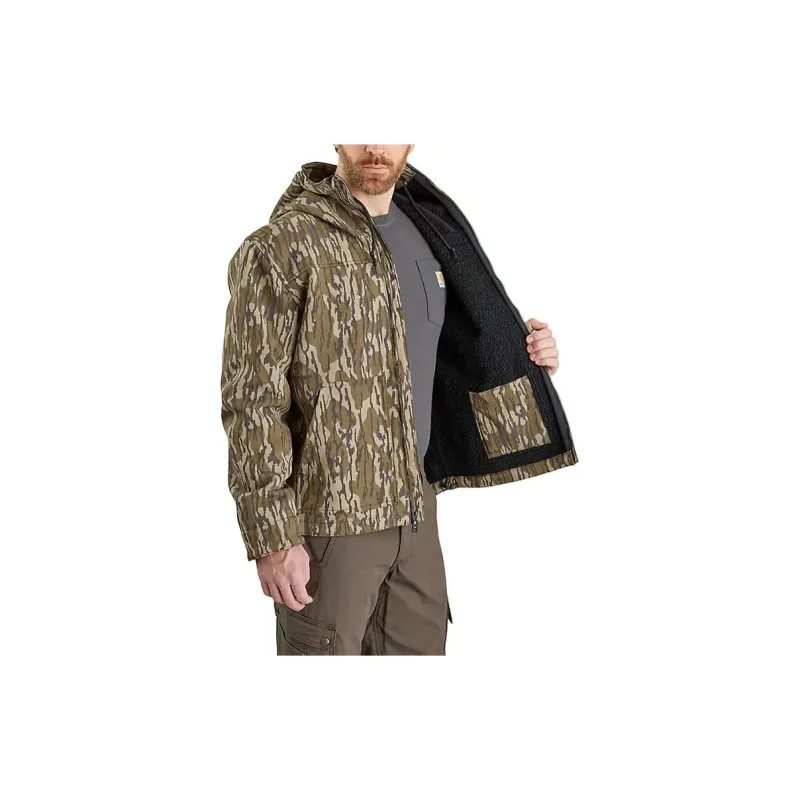 Carhartt Jackets Men Mossy Oak Bottomland Camo/Camouflage-2
