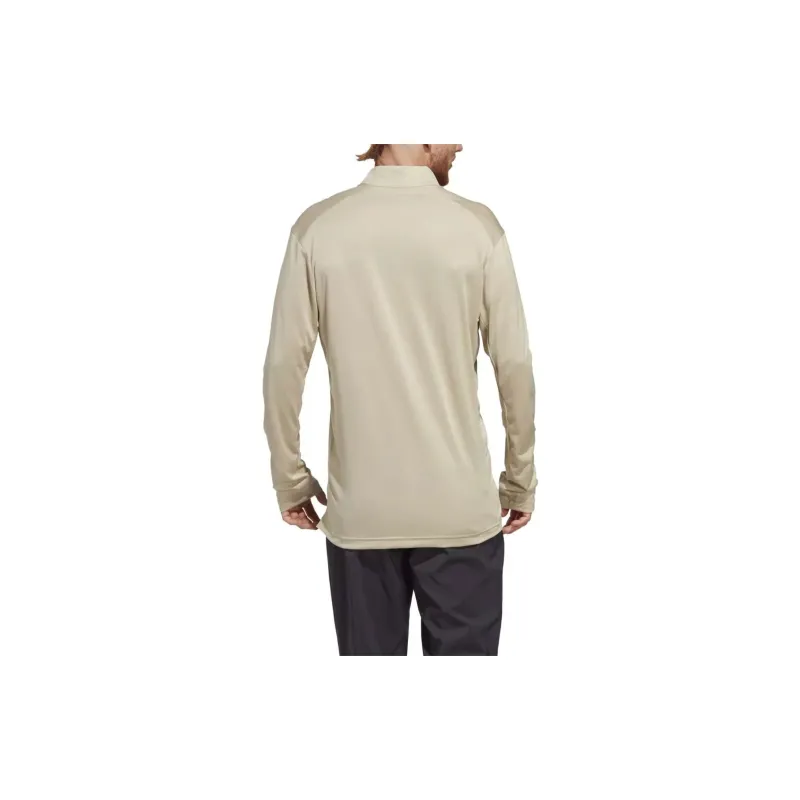Adidas MT HALF ZI LS T-Shirt Men's Light Brown-2