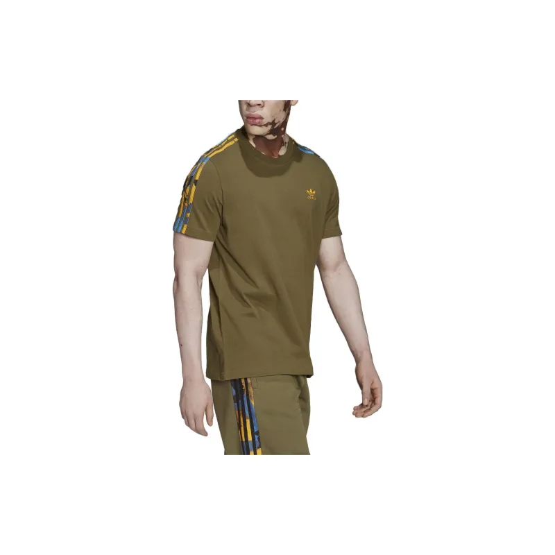 Adidas Originals T Shirt Men's Olive-3