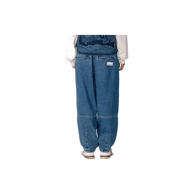 LiNing Jeans Men Blue-3
