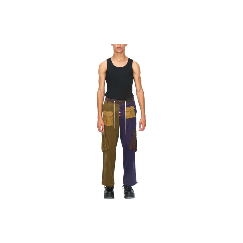 FRIED RICE Casual Pants Unisex Multicolor-3