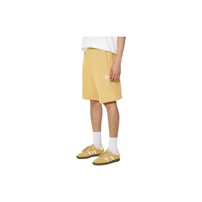 Adidas Originals Essential Trefoil Essentials Shorts Casual Shorts Men's Yellow-5