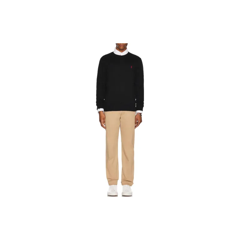 Polo Ralph Lauren Logo Embroidered Crewneck Jumper-2