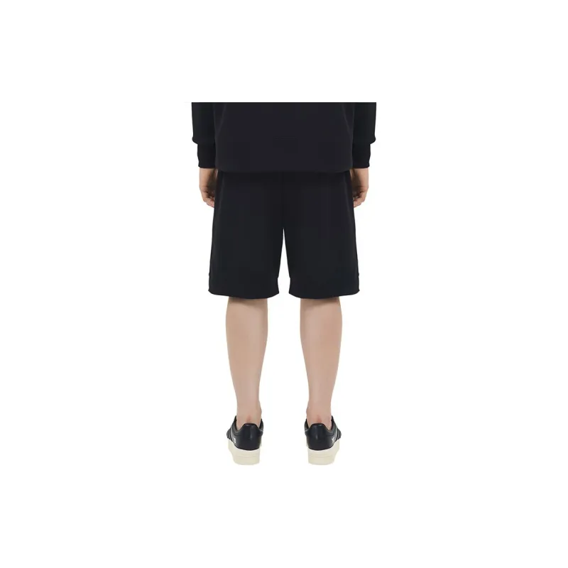 Y 3 Casual Shorts Unisex Black-2