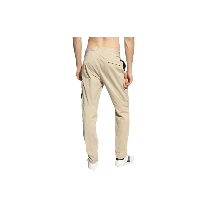 STONE ISLAND Compass Patch Cargo Trousers-4