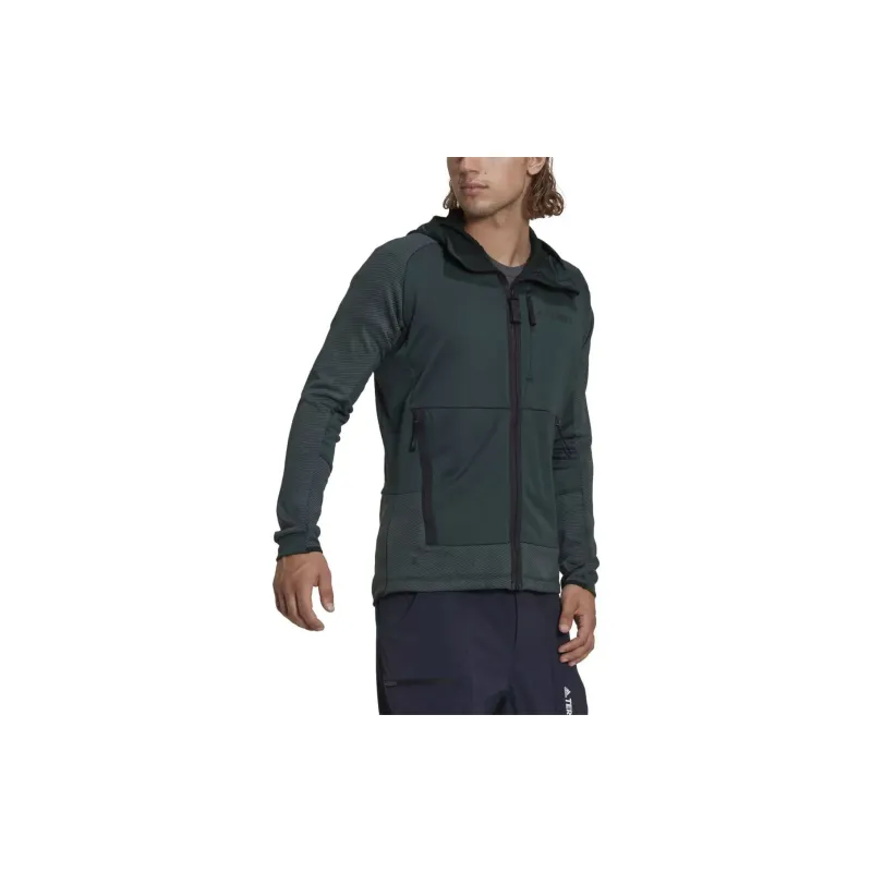 Adidas M TX FLOOCE HDJ Sweatshirt Men's Olive-3
