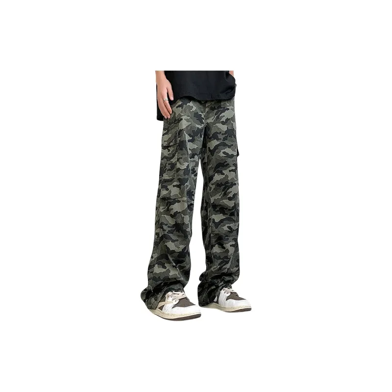 XINIYA TRAVEL Jeans Unisex Forest Green-4
