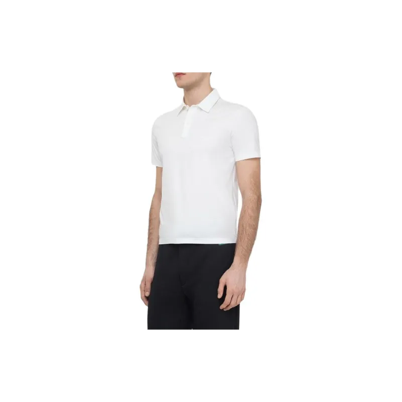 PRADA Polo Shirts Men White-1