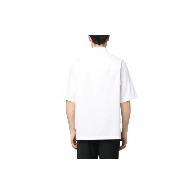 JIL SANDER + Short Sleeved Buttoned Shirt-2
