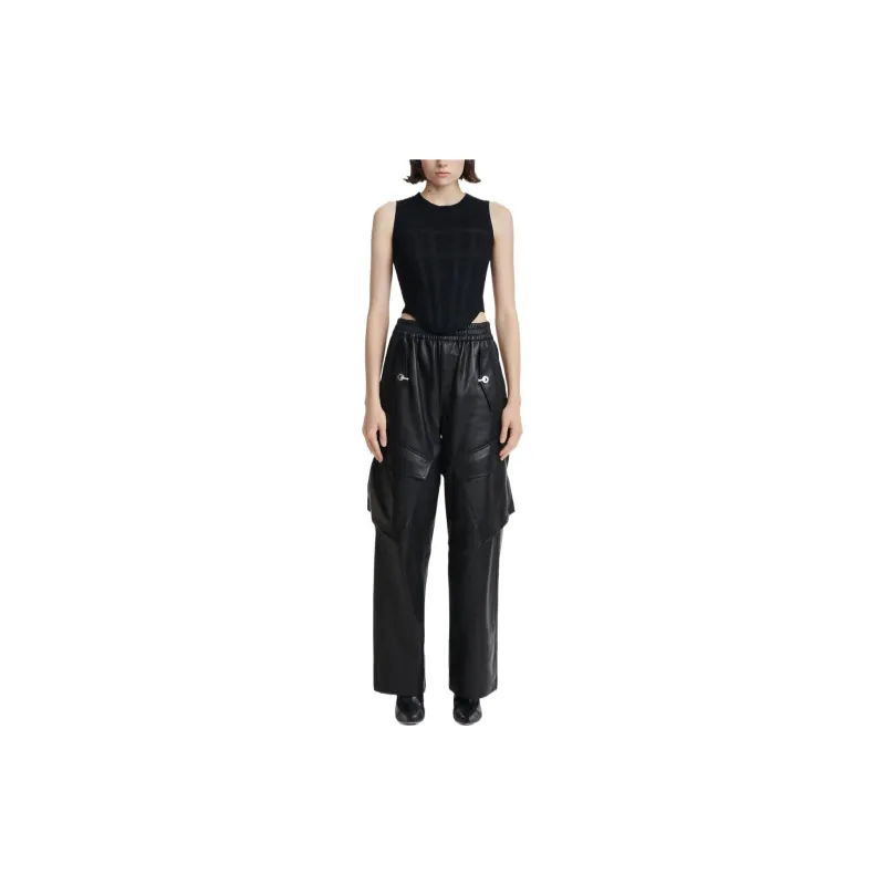 DION LEE Ribbed Corset Top-3