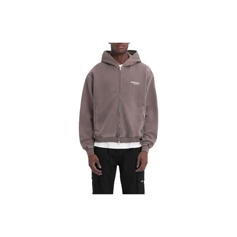 REPRESENT Owners Club Zip Hoodie-5