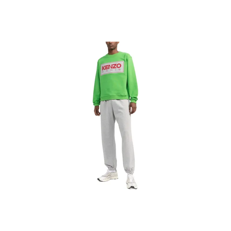 KENZO Letter Logo Sweatshirt Men's Green-2