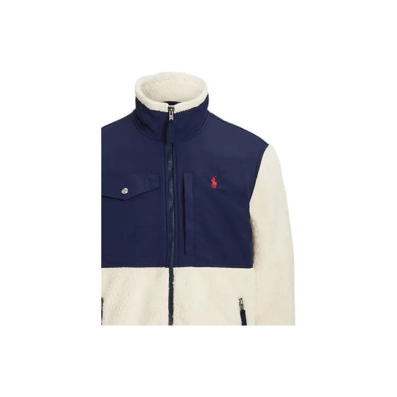 Polo Ralph Lauren Logo-embroidered Zip-up Fleece Jacket-5