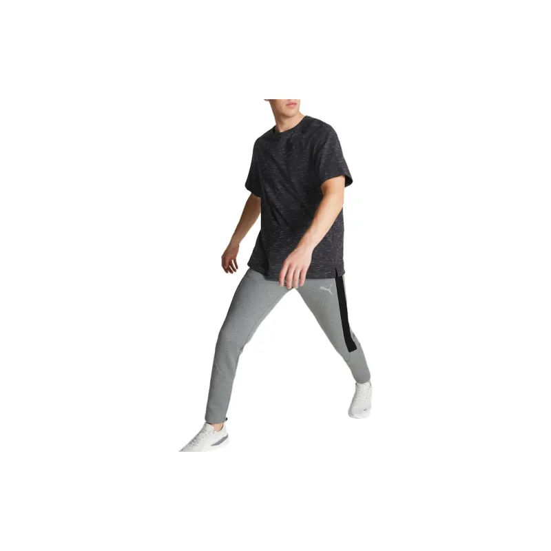 PUMA EVOSTRIPE Knitted Sports Pants Men's Gray-3