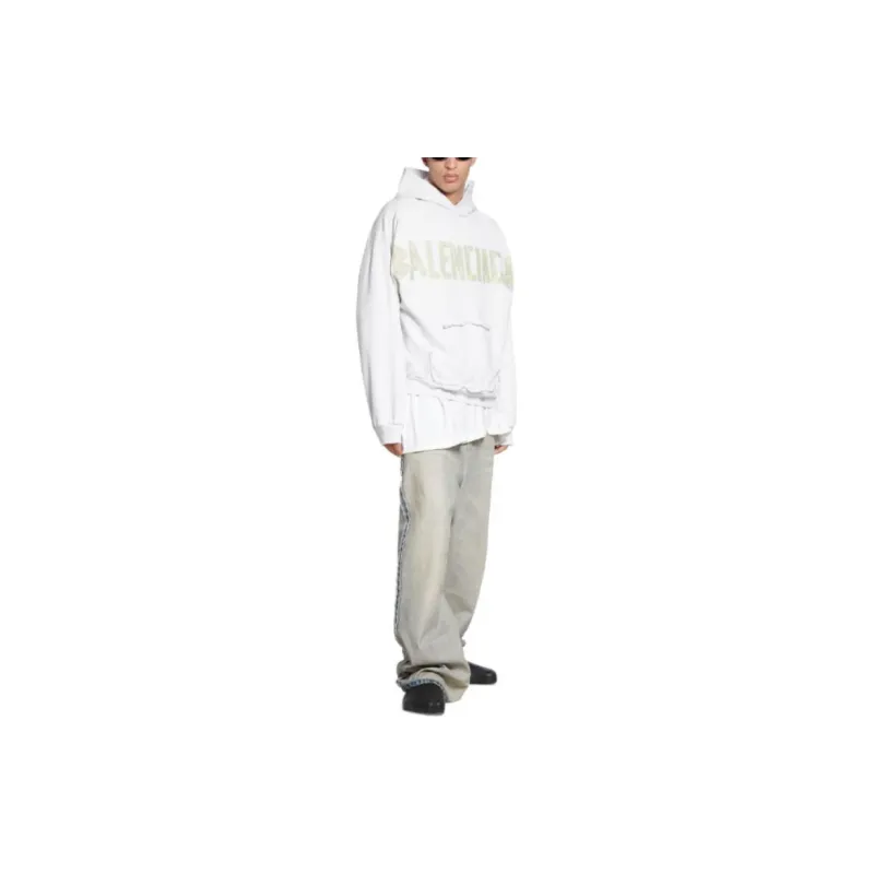 Balenciaga Ripped Pocket Hoodie-3