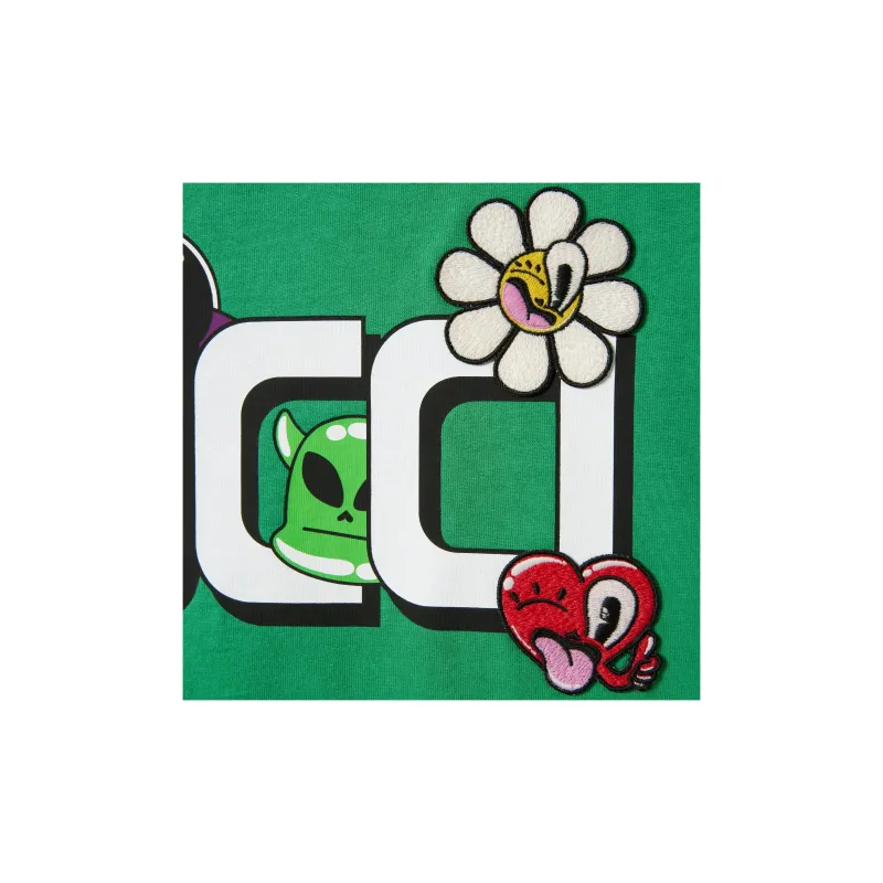 GUCCI T Shirts Men Green-4