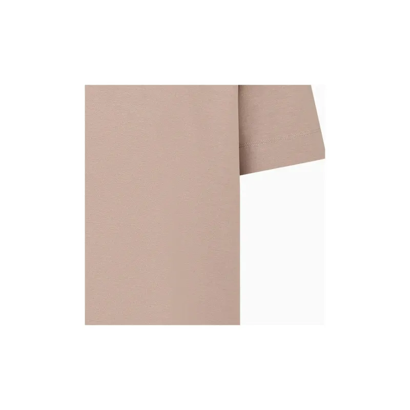 EMPORIO ARMANI Lyocell blend Jersey T shirt With Chevron Flock Detail-2