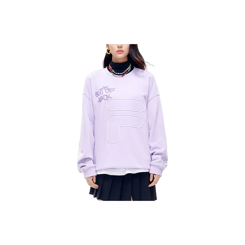 FILA FUSION American Sweatshirt Unisex Enchanted Purple-3