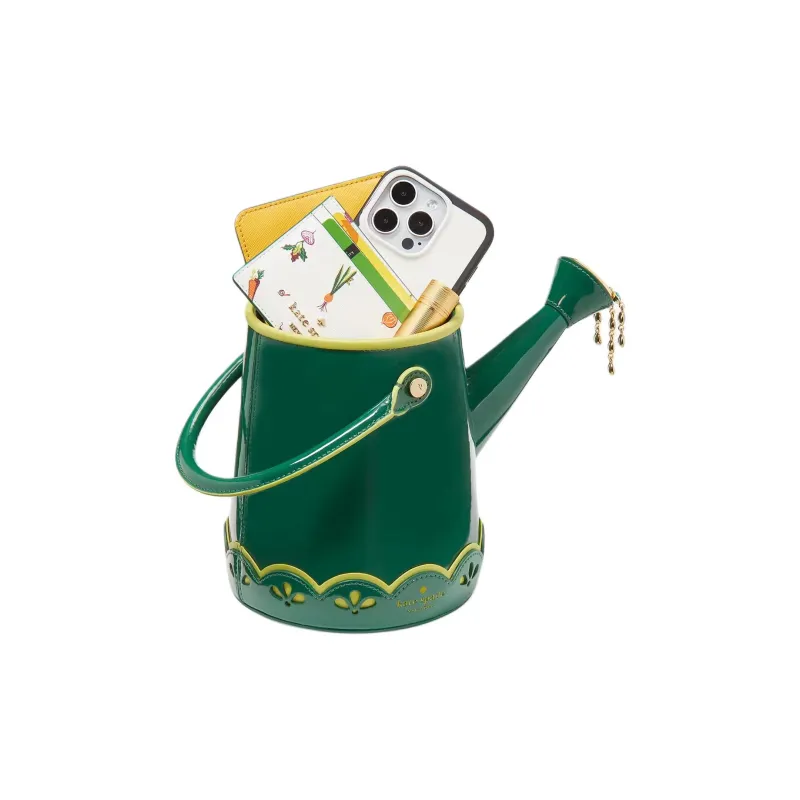 Kate Spade Artificial Leather Shoulder Bag Crossbody Bag Handbag Small Size Women's Green-4