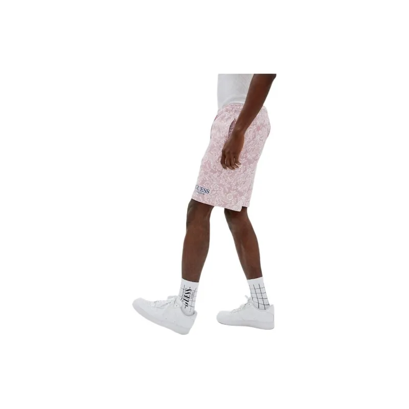 GUESS Originals Bandana Shorts Casual Shorts Men's Pink-2