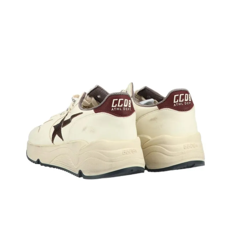 Golden Goose Running Sole Low Top Casual Shoes Women's Beige-3