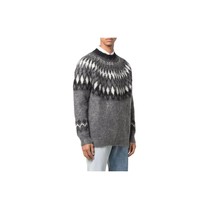 JUNYA WATANABE Geometric print Knitted Jumper-3