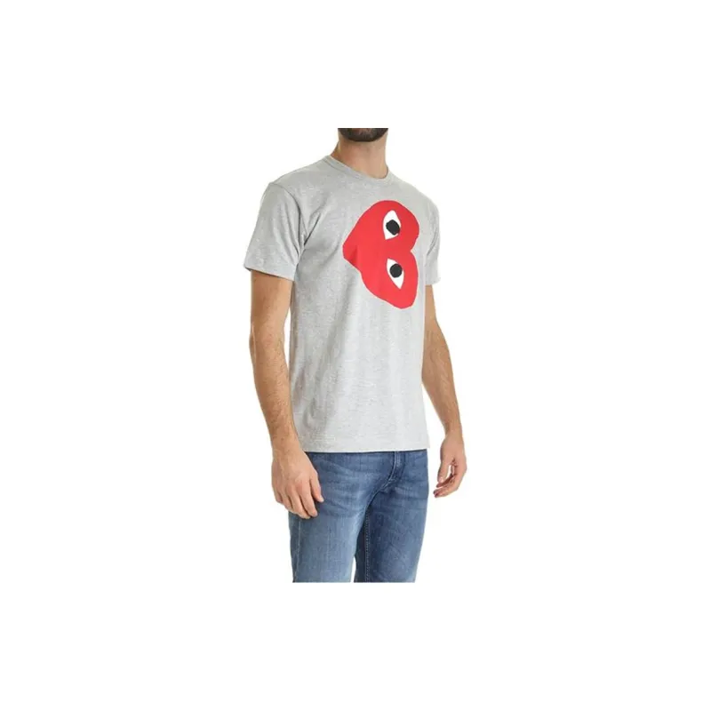 CDG Play Red Heart T Shirt-3