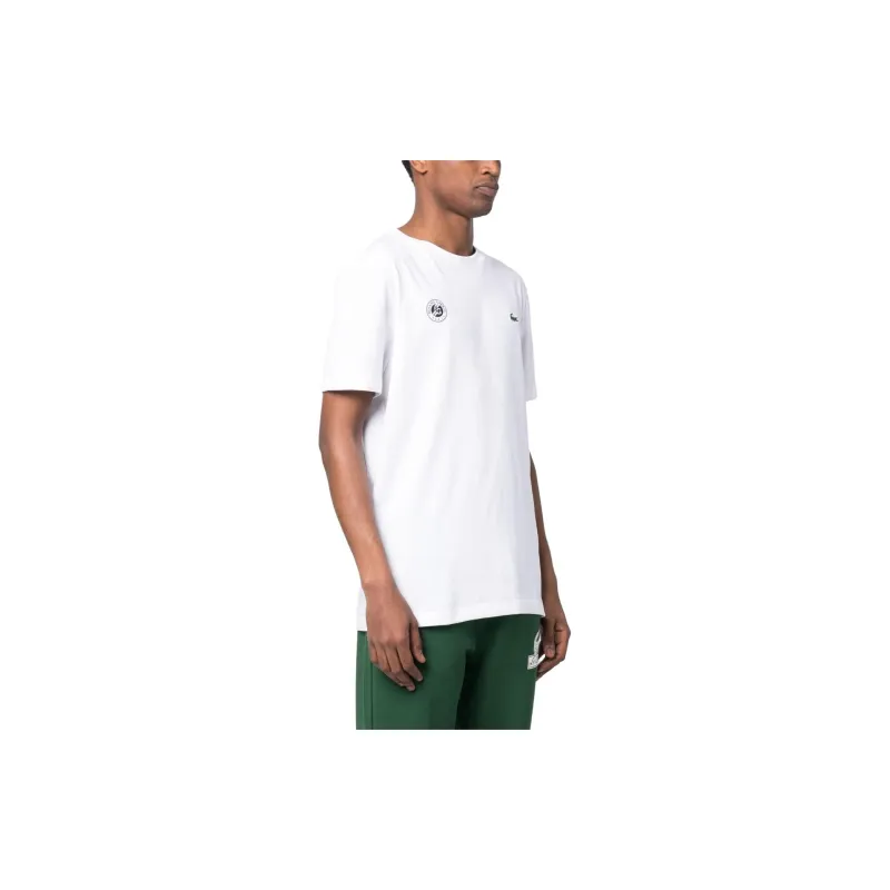 LACOSTE X Rolland Garros Crew neck T shirt-1