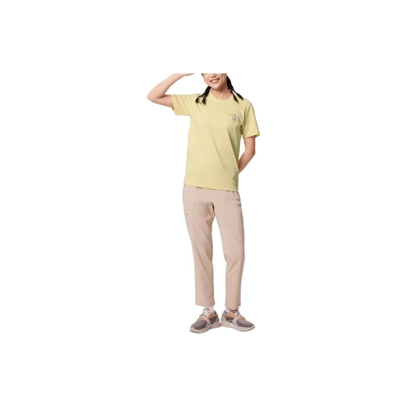 Columbia T Shirts Men Yellow-2