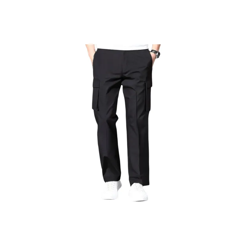 LACOSTE Cargo Pants Men's Black-2