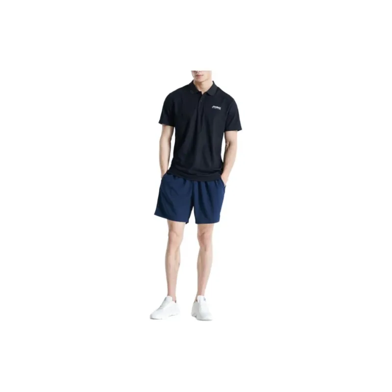 361° Polo Shirt Men's Basic Black-3