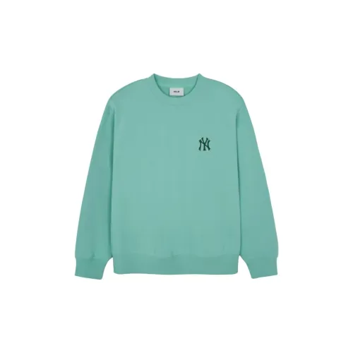 MLB Classic Monogram Sweatshirts Unisex Linen Mint