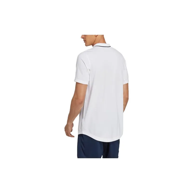 Adidas Polo Shirts Men White-3