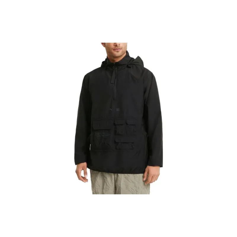 PUMA First Mile Is A Recyclable And Eco friendly Series Jackets Men Black-2