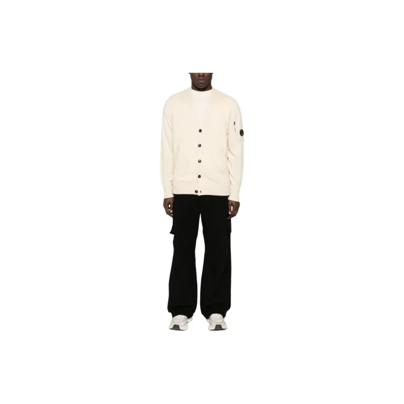 C.P.Company Lens Cotton Cardigan-1