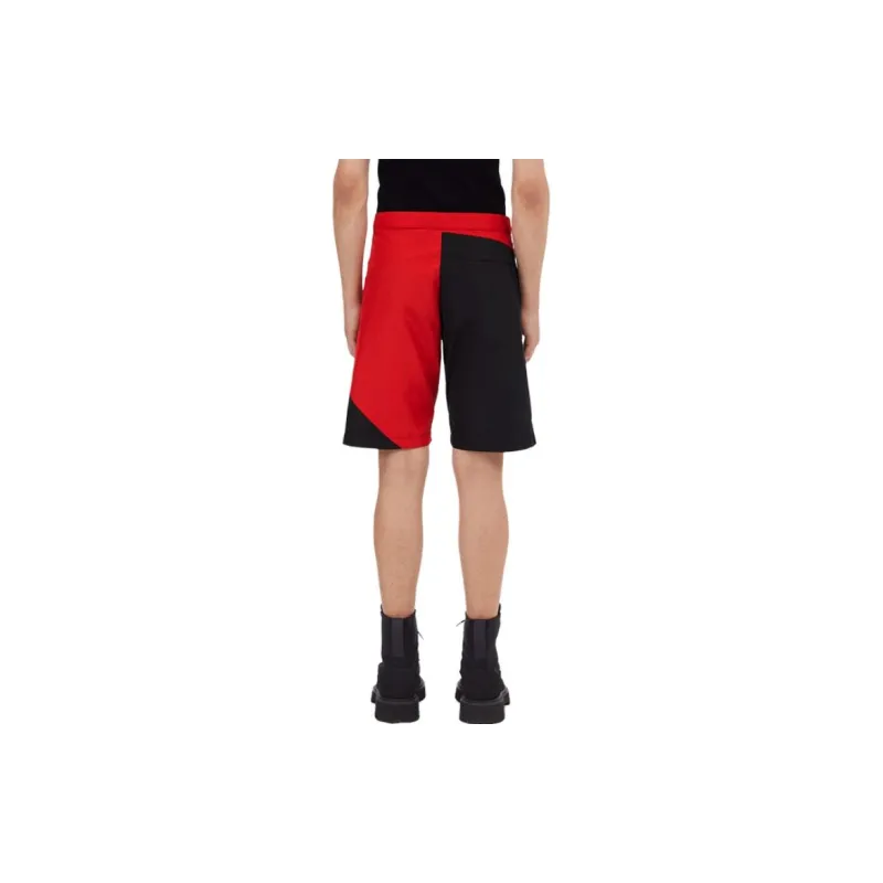 FERRAGAMO FW23 Swimming Shorts Men's Black Red-3